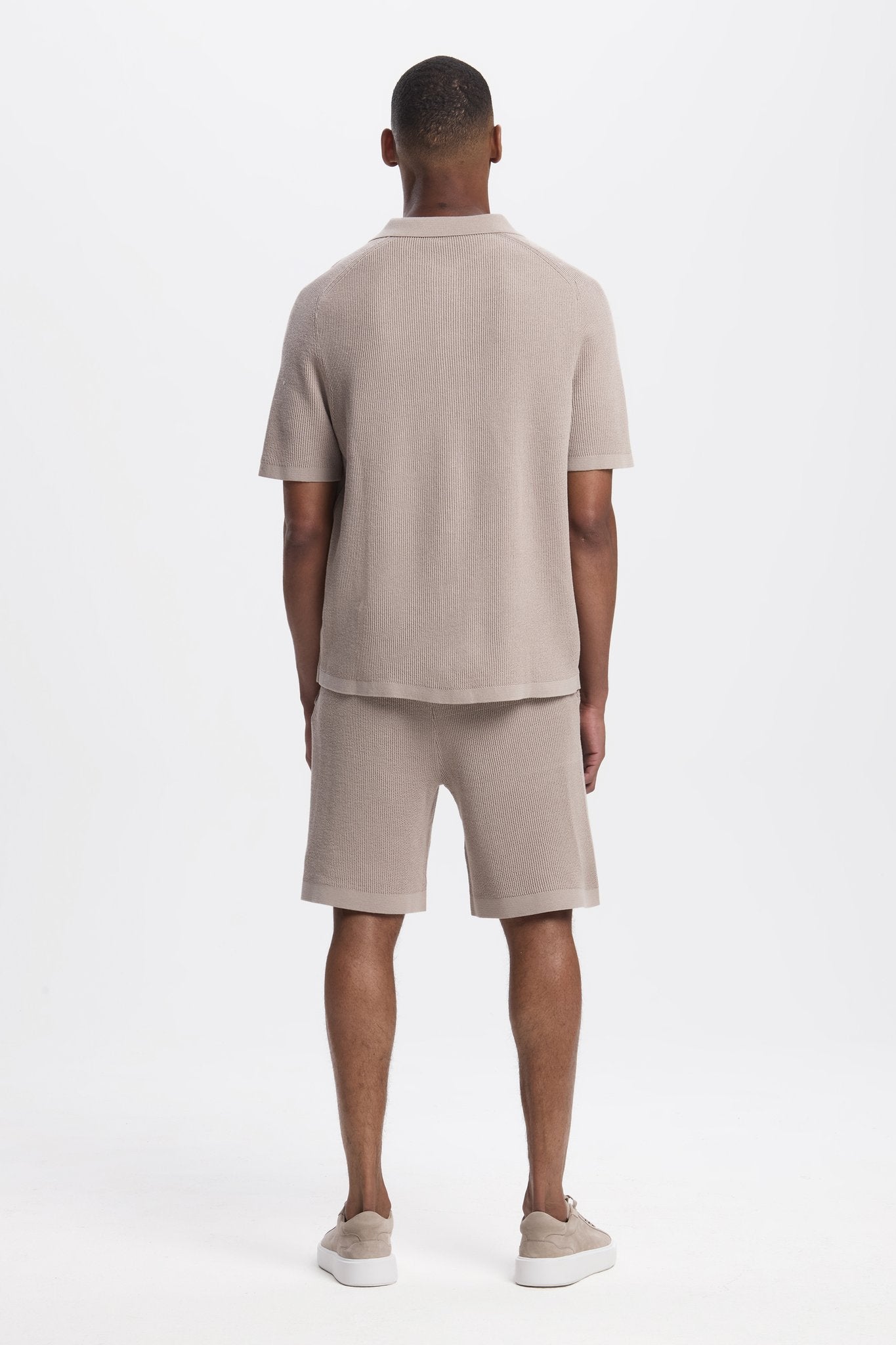 THE RUSSO KNITTED SET - LIGHT BEIGE