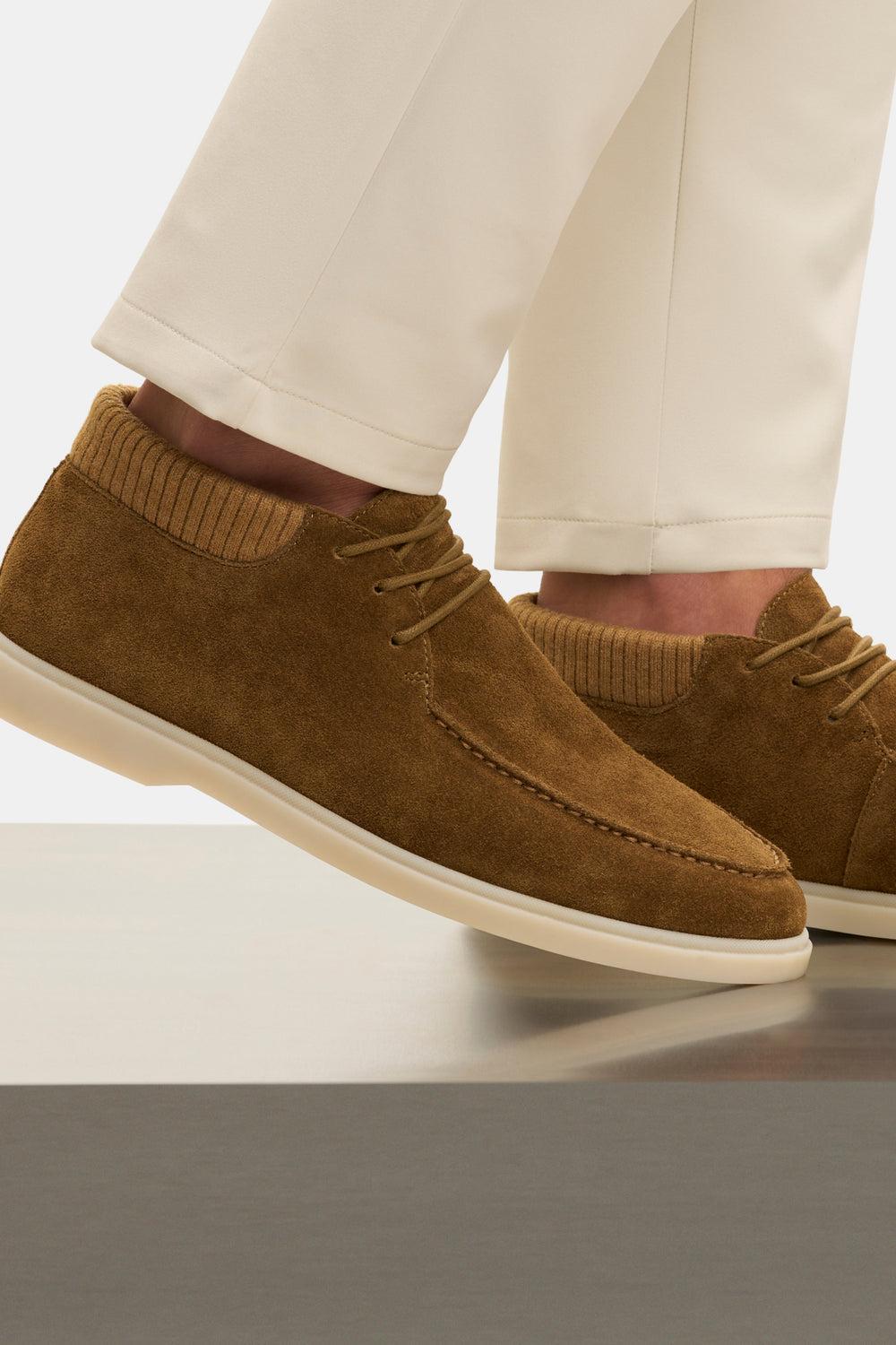 THE CLASSIC MID SUEDE LOAFERS