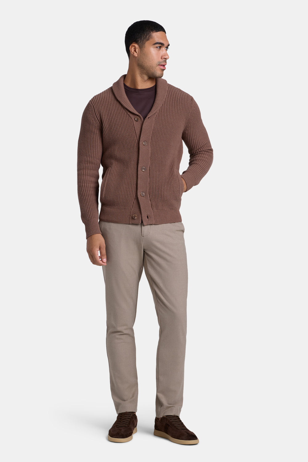 THE SOVRANO SHAWL CARDIGAN