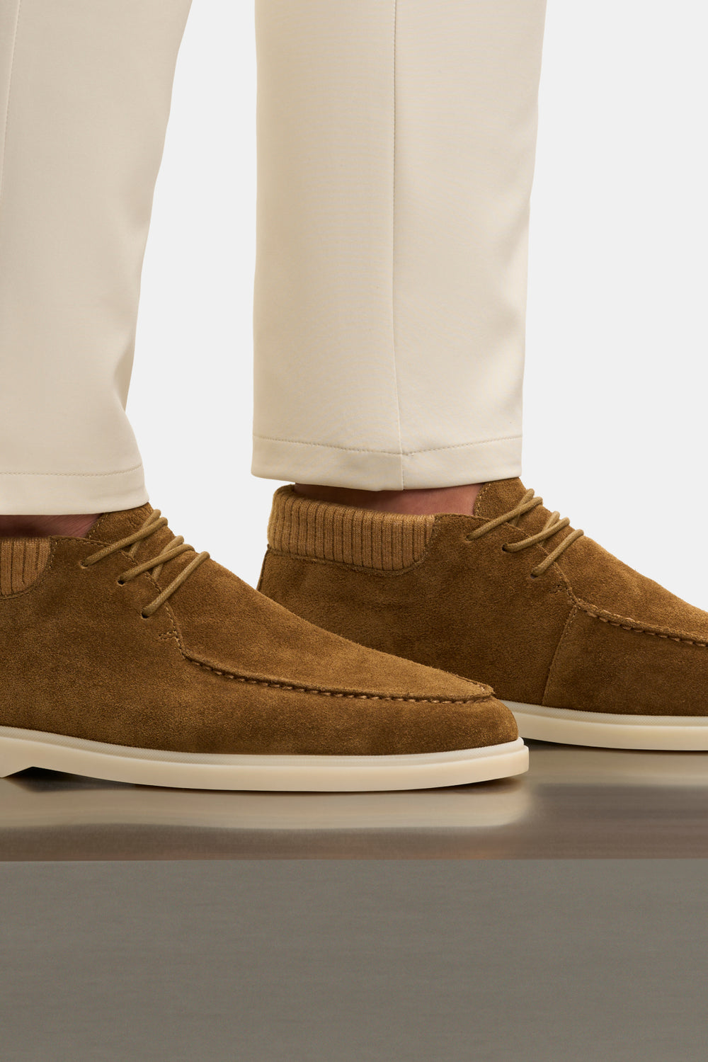 THE CLASSIC MID SUEDE LOAFERS