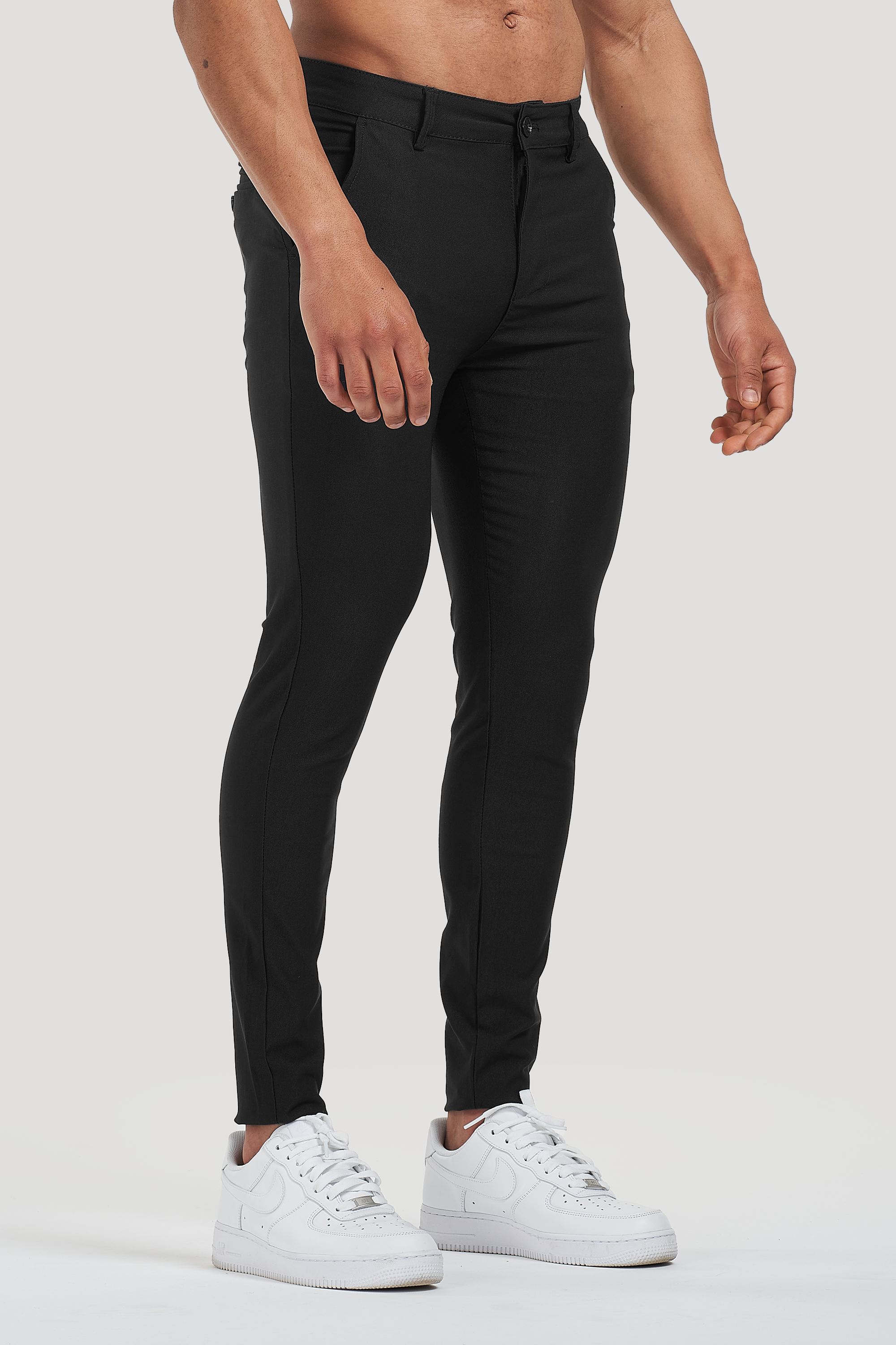 THE AVANI TROUSERS - BLACK - ICON. AMSTERDAM