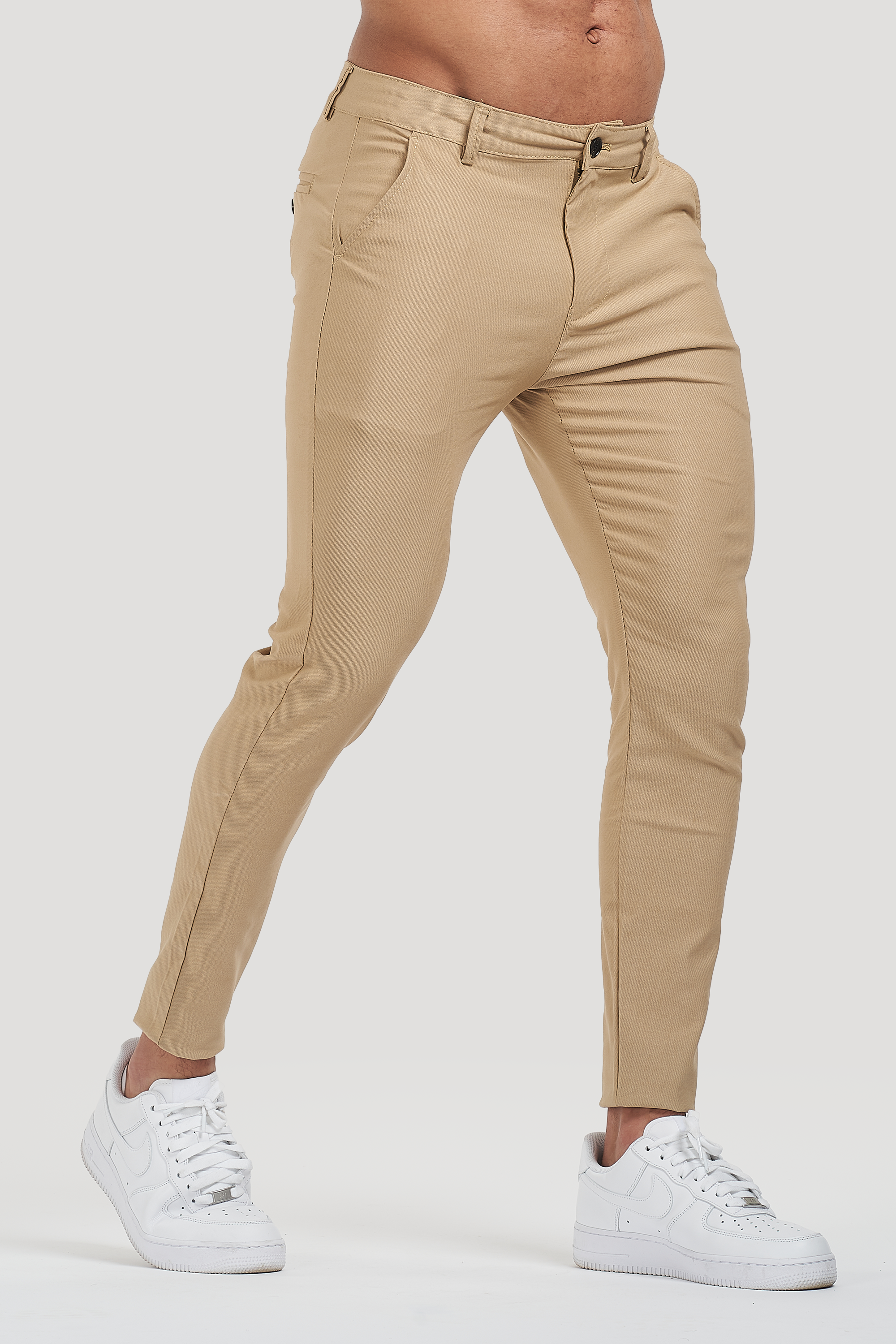 THE AVANI TROUSERS - CREAM - ICON. AMSTERDAM