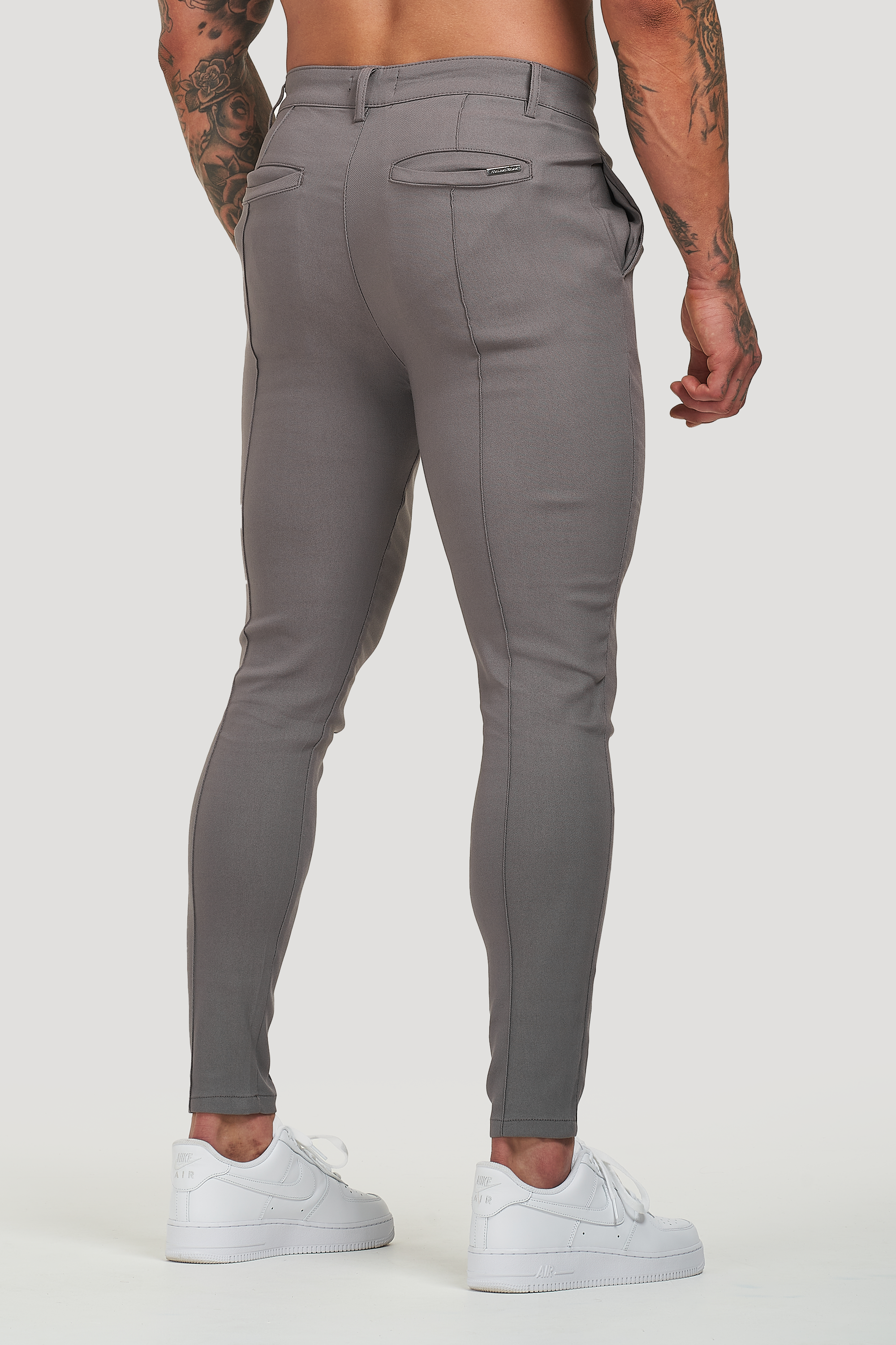 THE VOCO TROUSERS 2.0 - GREY - ICON. AMSTERDAM