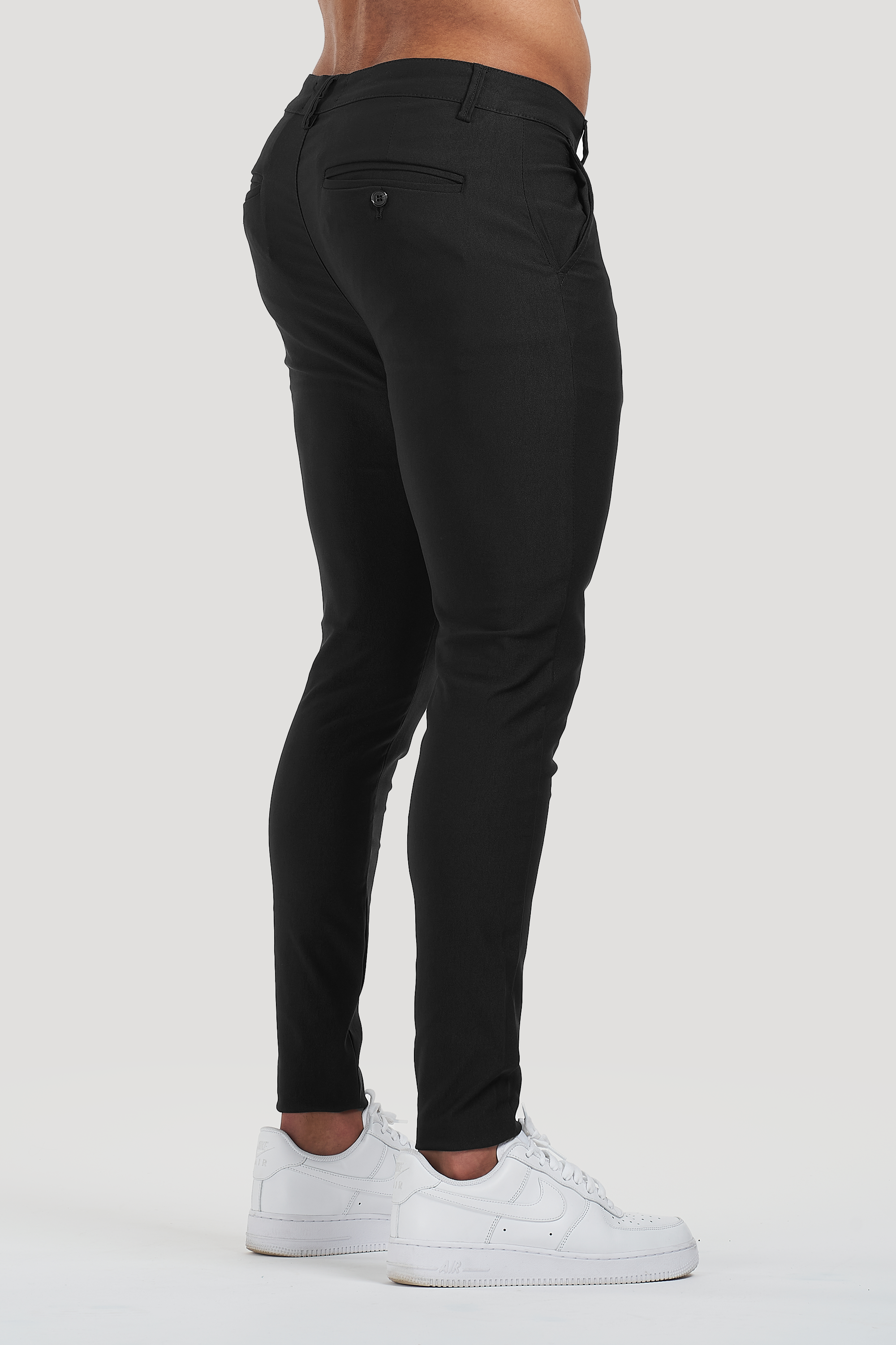 THE AVANI TROUSERS - BLACK - ICON. AMSTERDAM