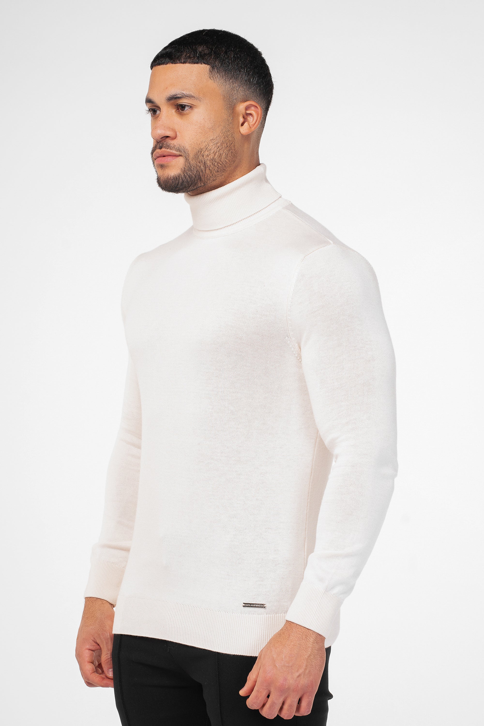 THE ARTURO TURTLENECK - BEIGE - ICON. AMSTERDAM