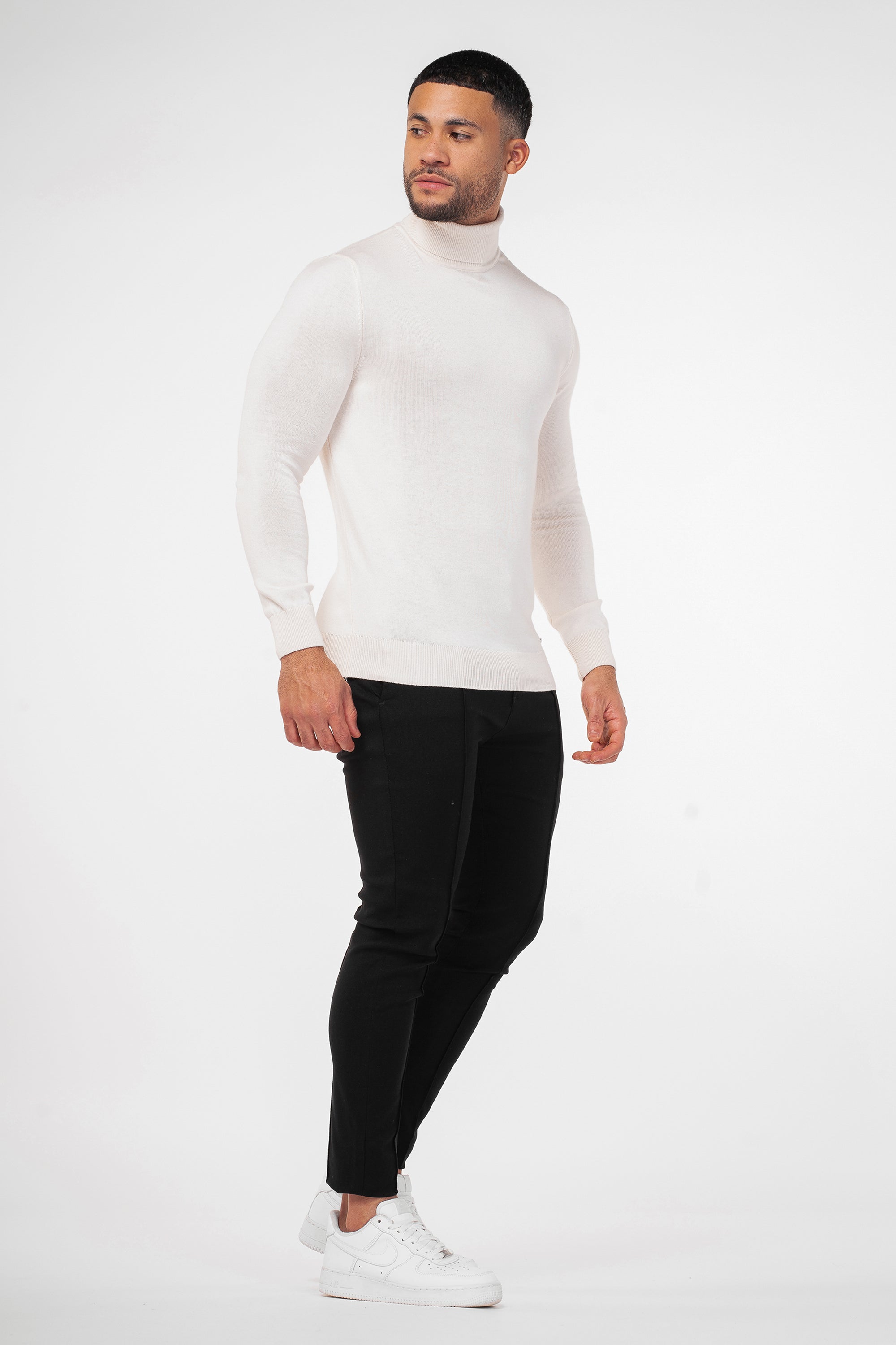 THE ARTURO TURTLENECK - BEIGE - ICON. AMSTERDAM