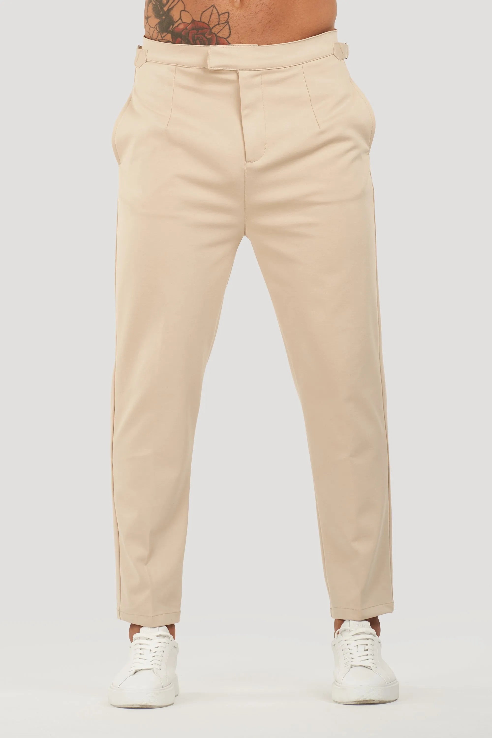 THE ALESSIO TROUSERS - IRISH CREAM - ICON. AMSTERDAM