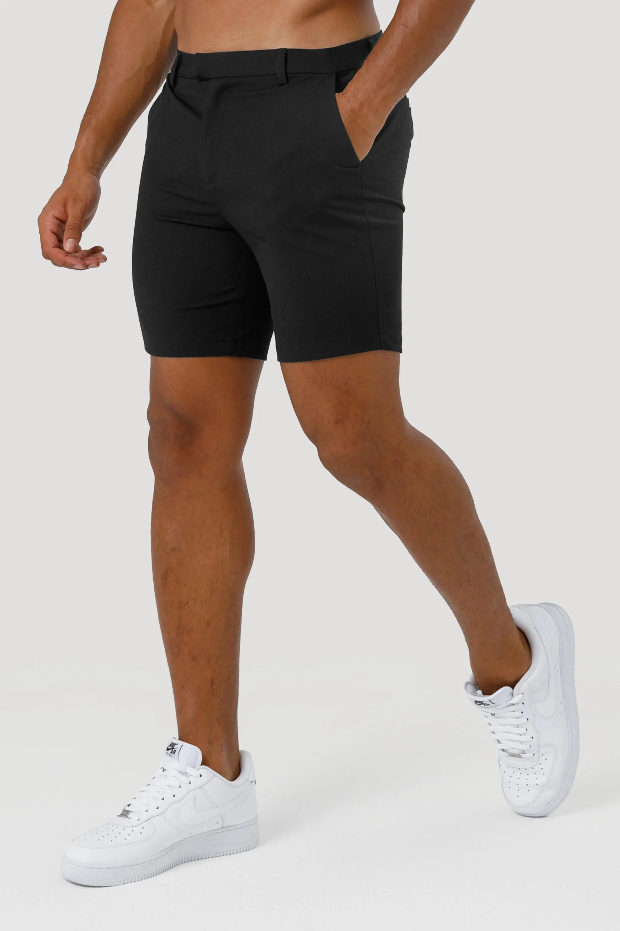 THE LUCIA SHORTS - BLACK - ICON. AMSTERDAM