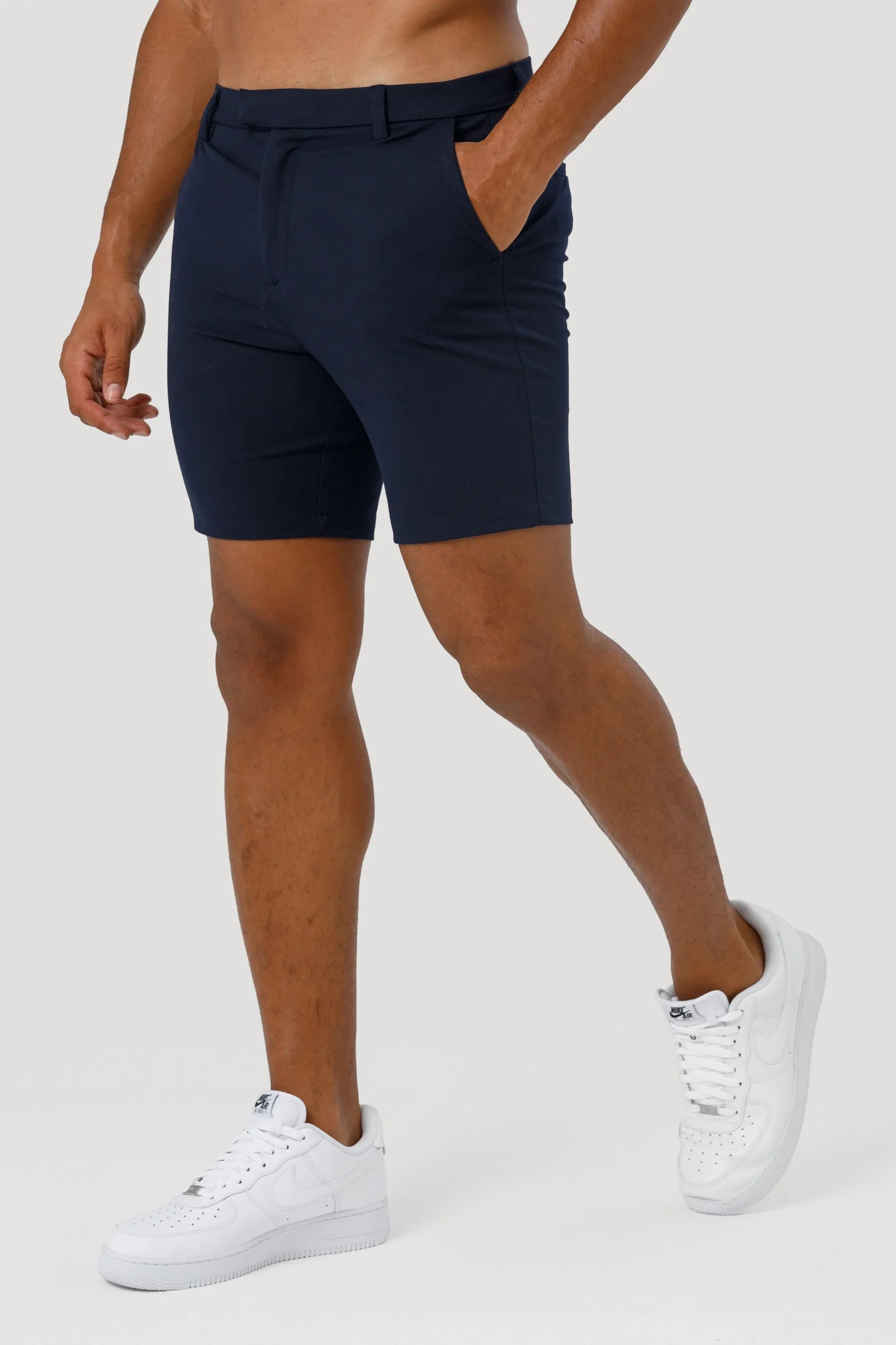 THE LUCIA SHORTS - NAVY BLUE - ICON. AMSTERDAM