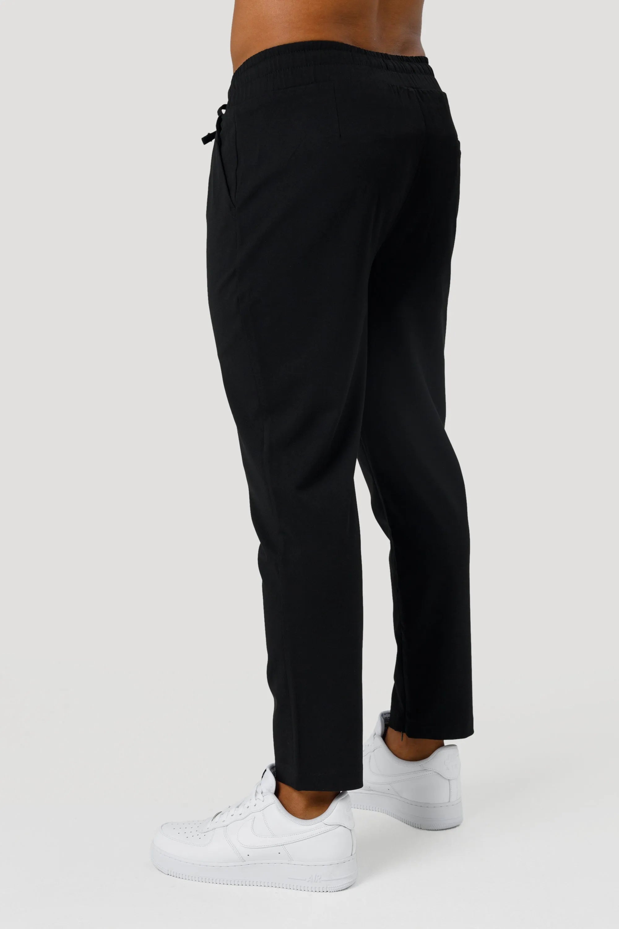 THE ELIO TROUSERS - BLACK - ICON. AMSTERDAM