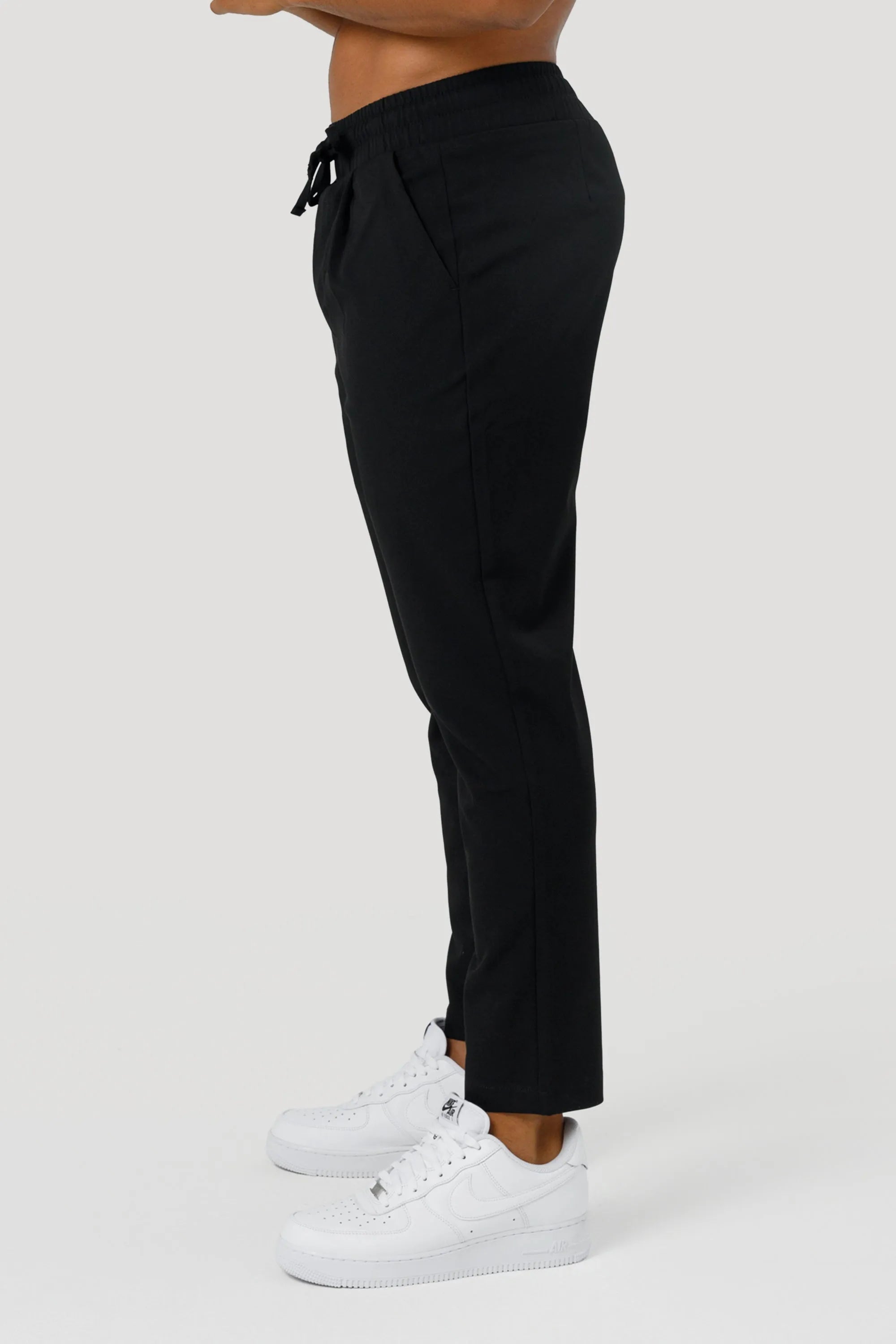 THE ELIO TROUSERS - BLACK - ICON. AMSTERDAM