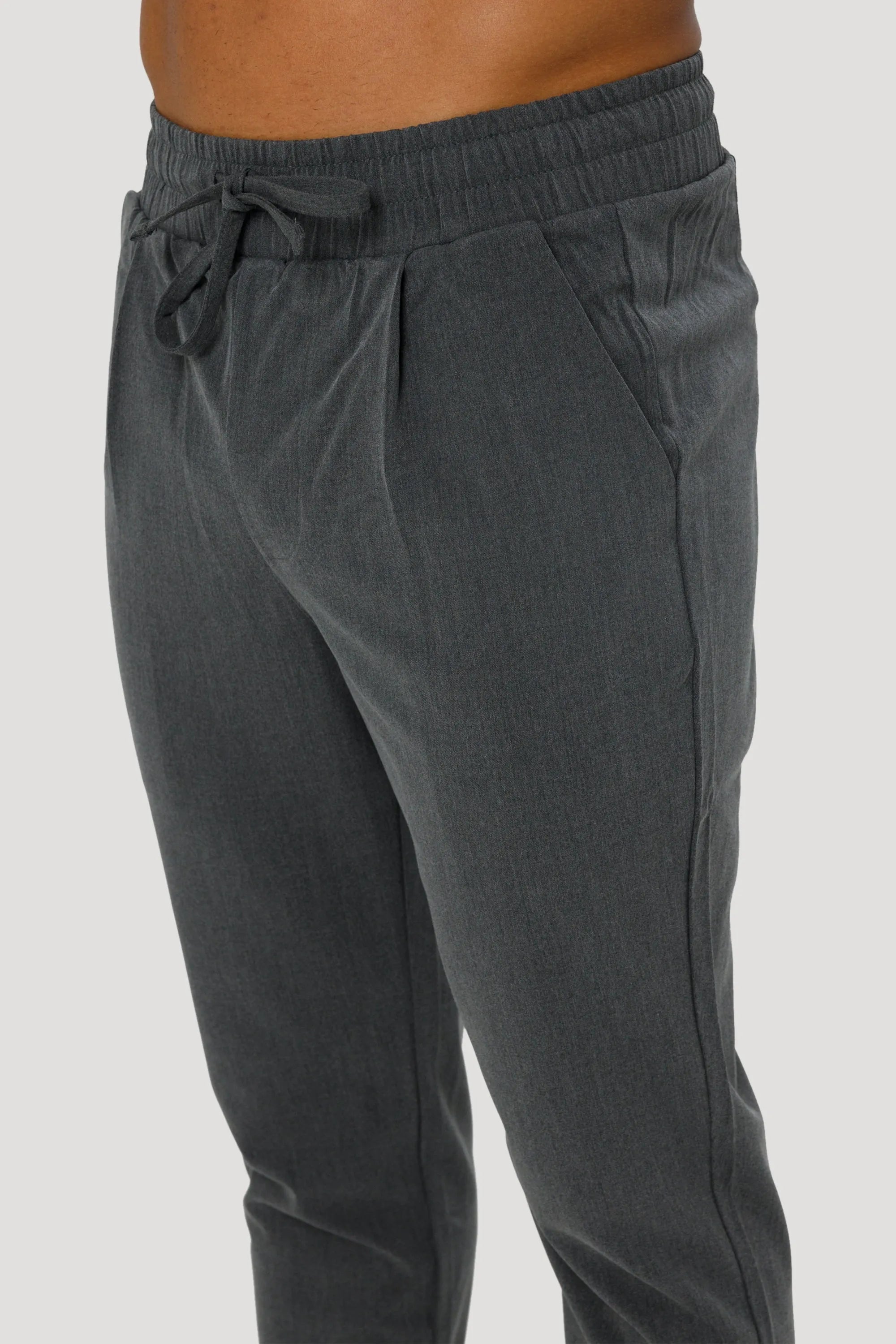 THE ELIO TROUSERS - DARK GREY - ICON. AMSTERDAM