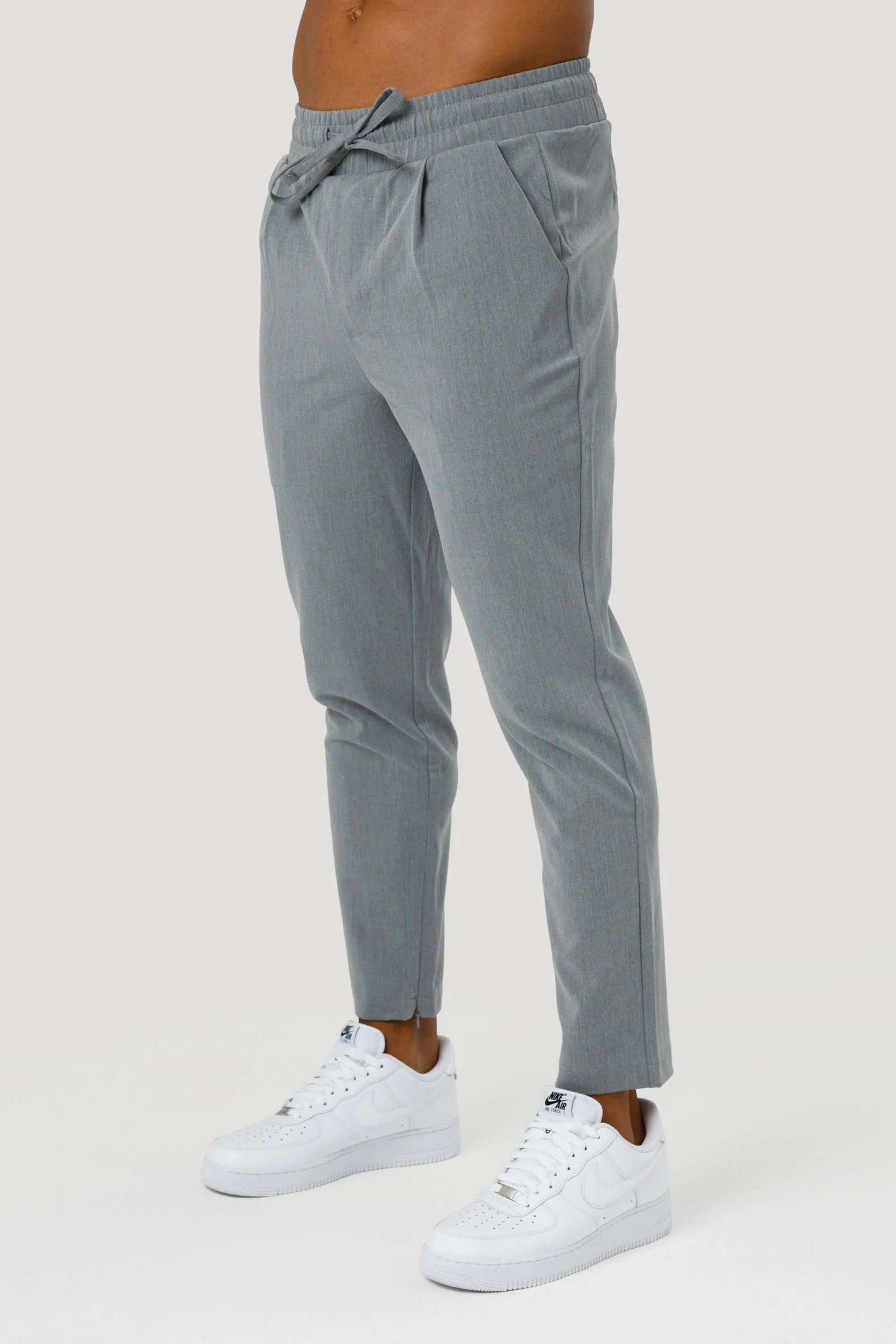 THE ELIO TROUSERS - LIGHT GREY - ICON. AMSTERDAM