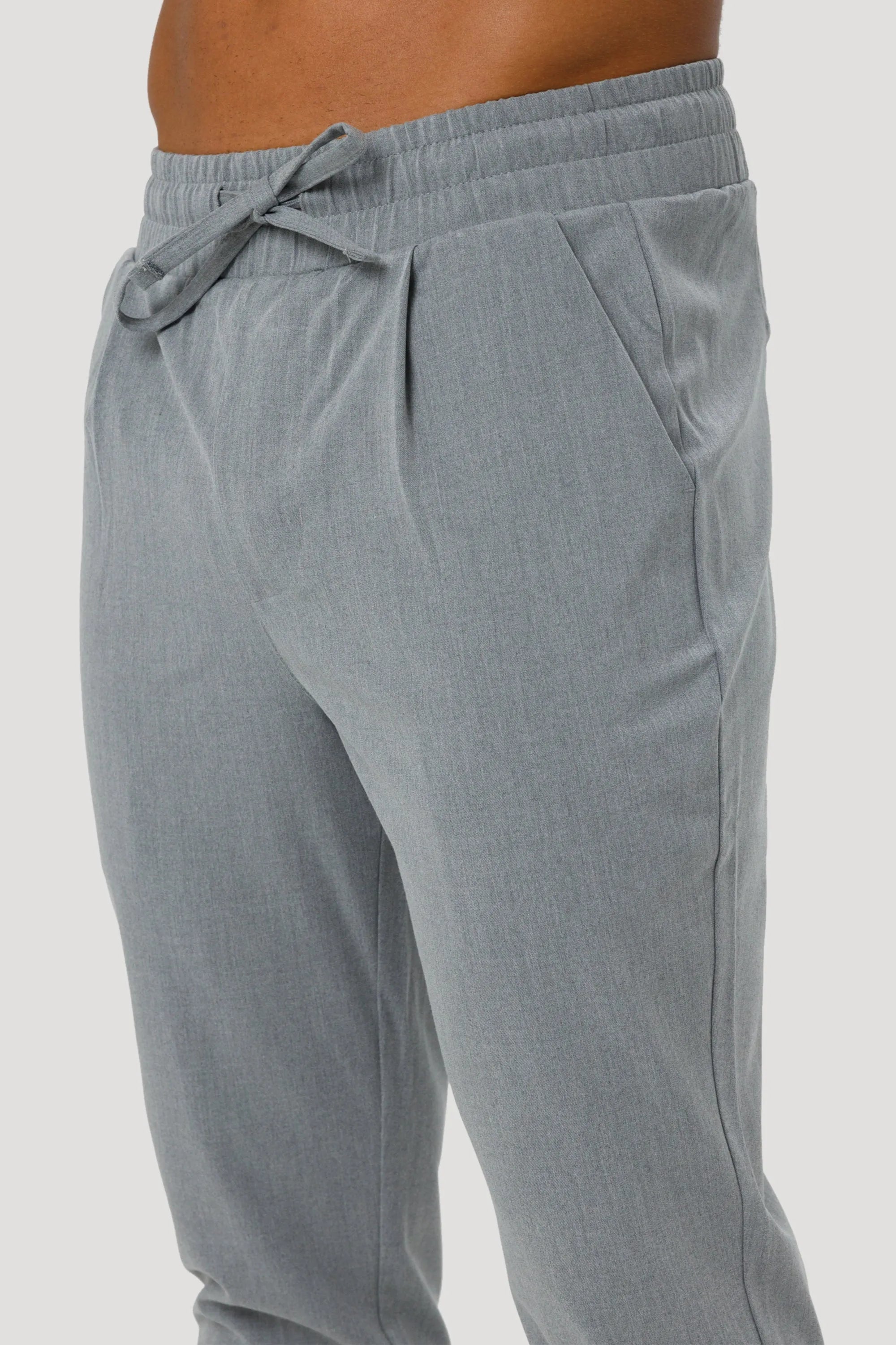 THE ELIO TROUSERS - LIGHT GREY - ICON. AMSTERDAM