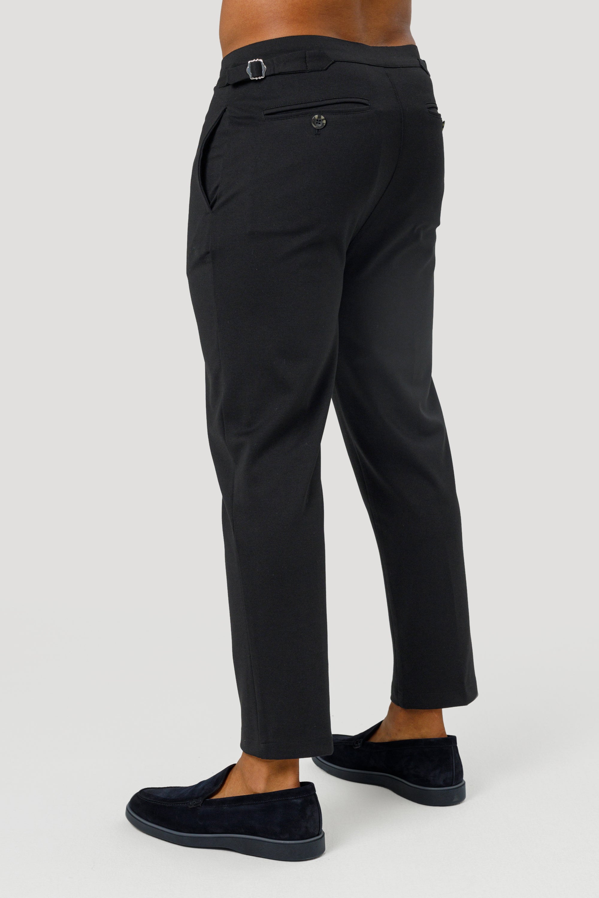 THE ALESSIO TROUSERS - BLACK