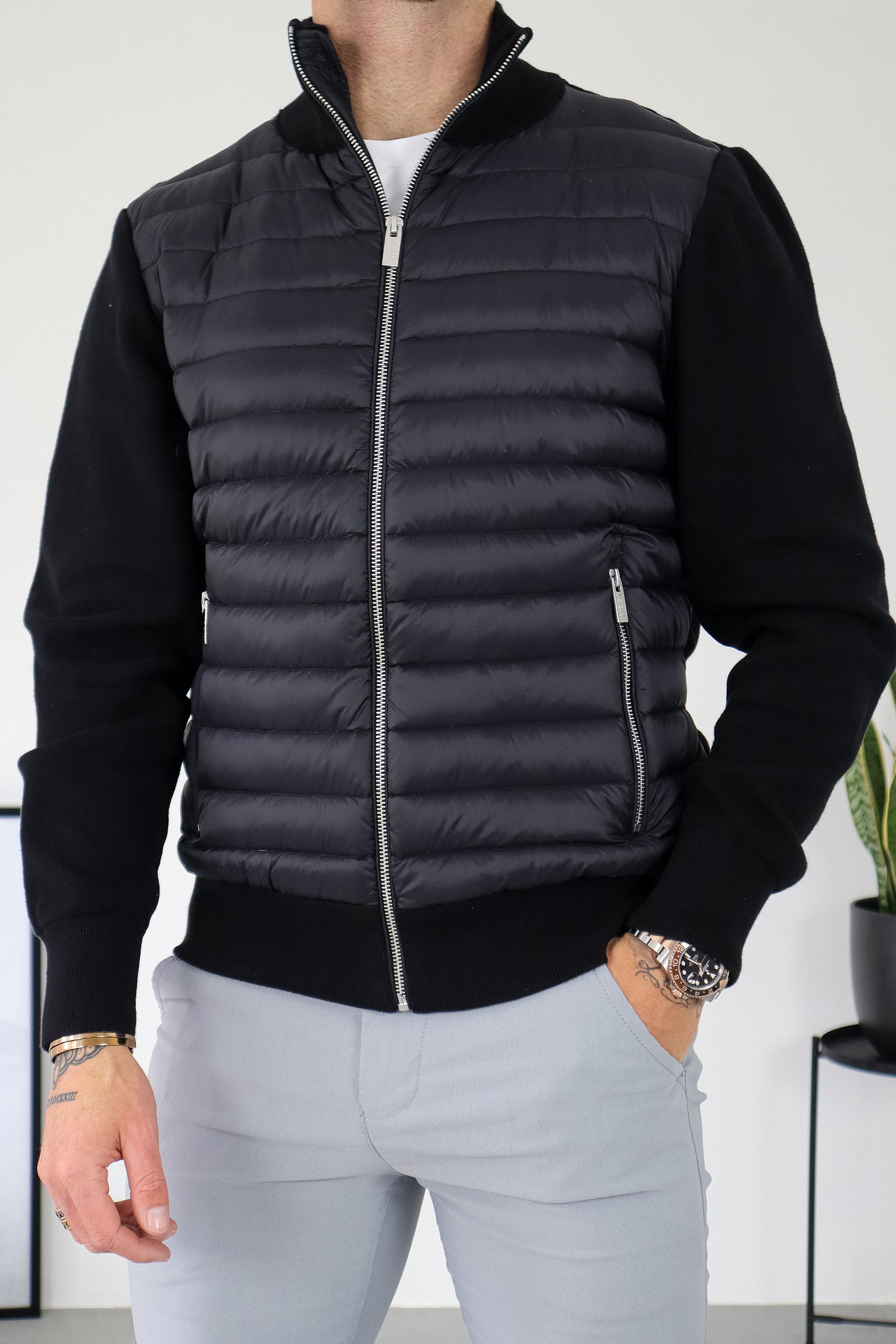 THE VERONA JACKET - BLACK - ICON. AMSTERDAM