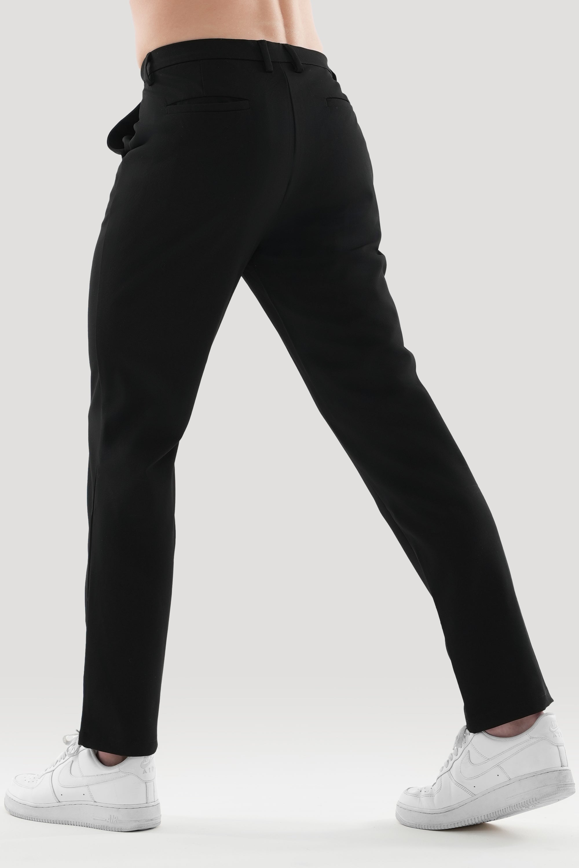 THE LUCIA TROUSERS - BLACK - ICON. AMSTERDAM