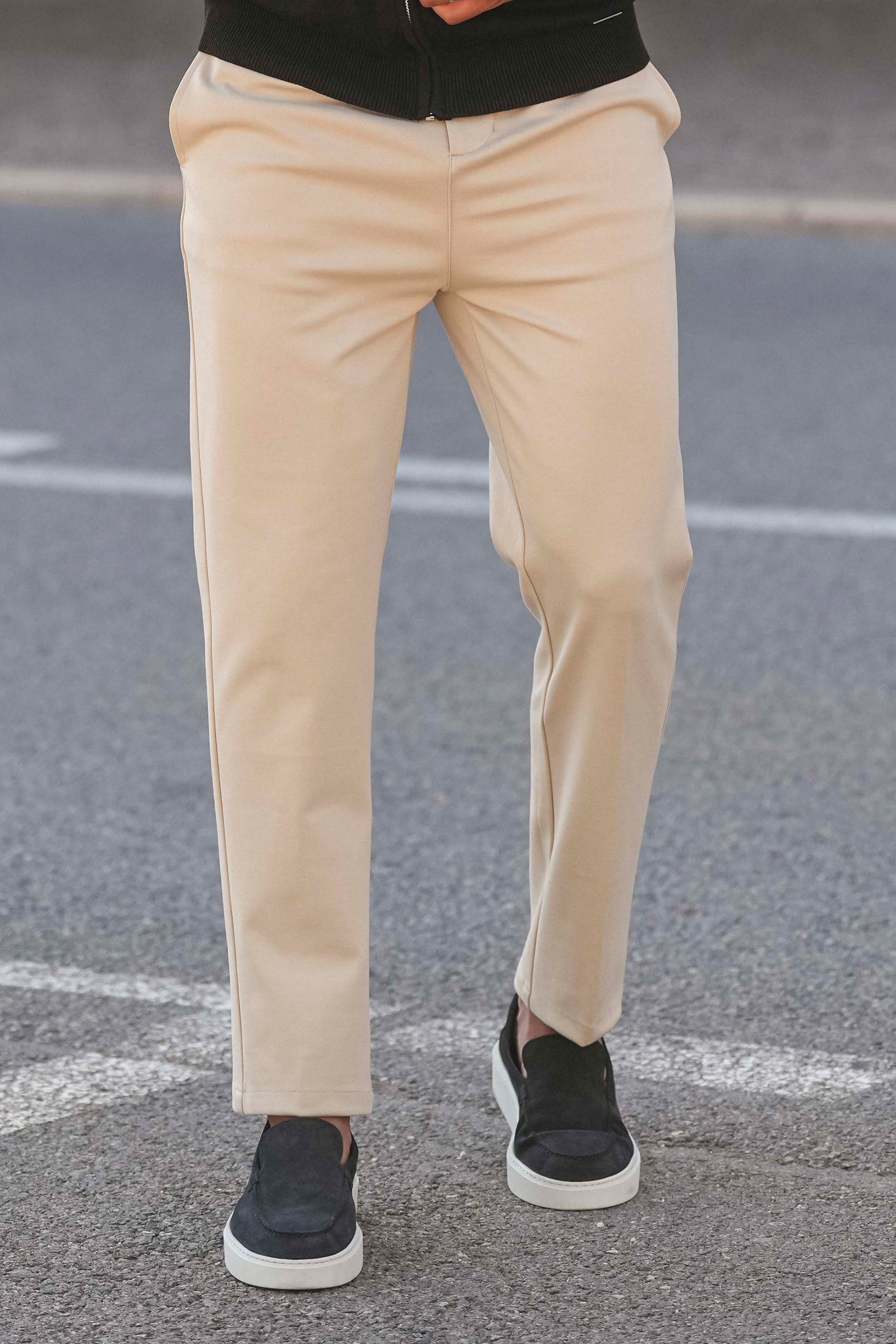 THE ALESSIO TROUSERS - IRISH CREAM