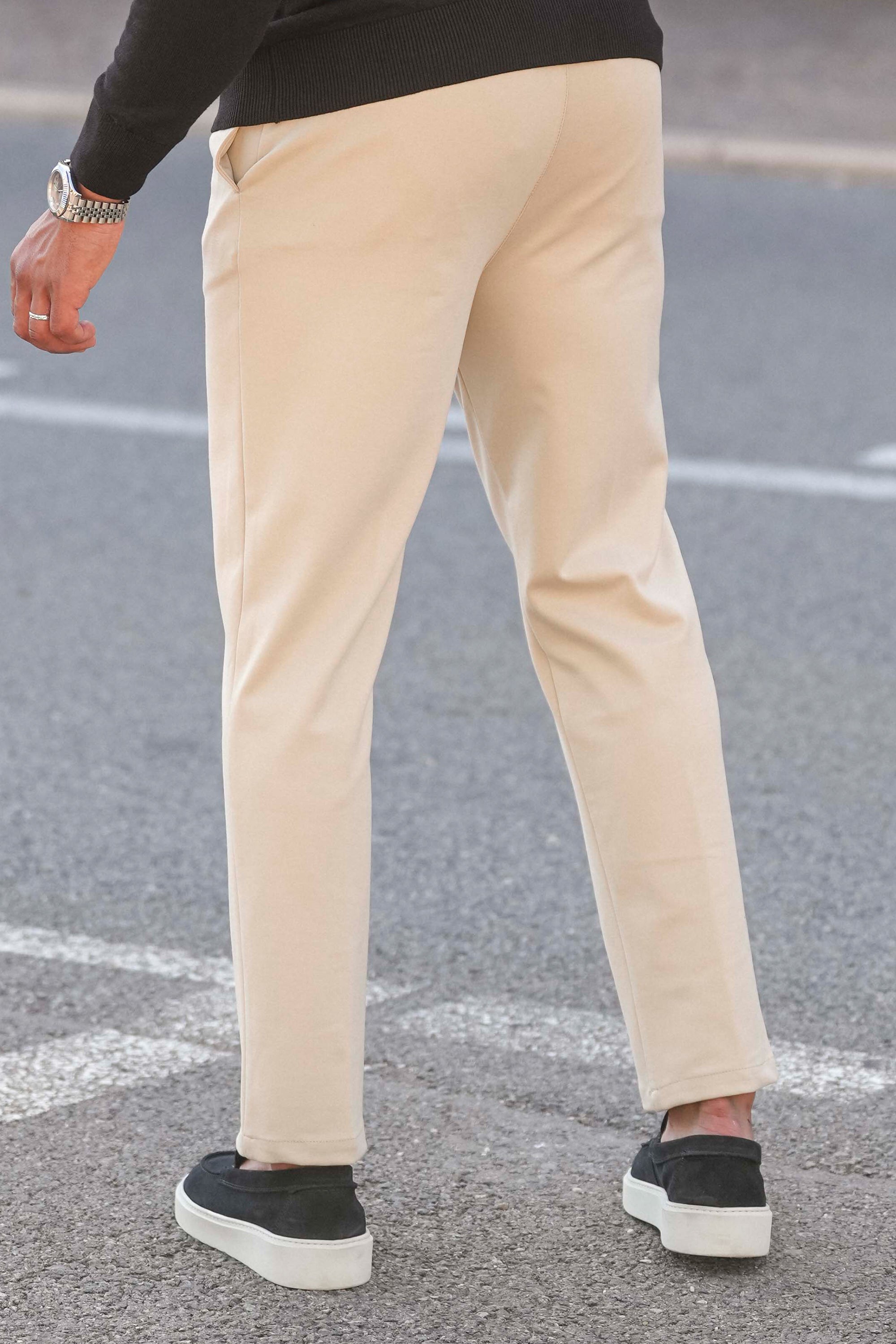 THE ALESSIO TROUSERS - IRISH CREAM