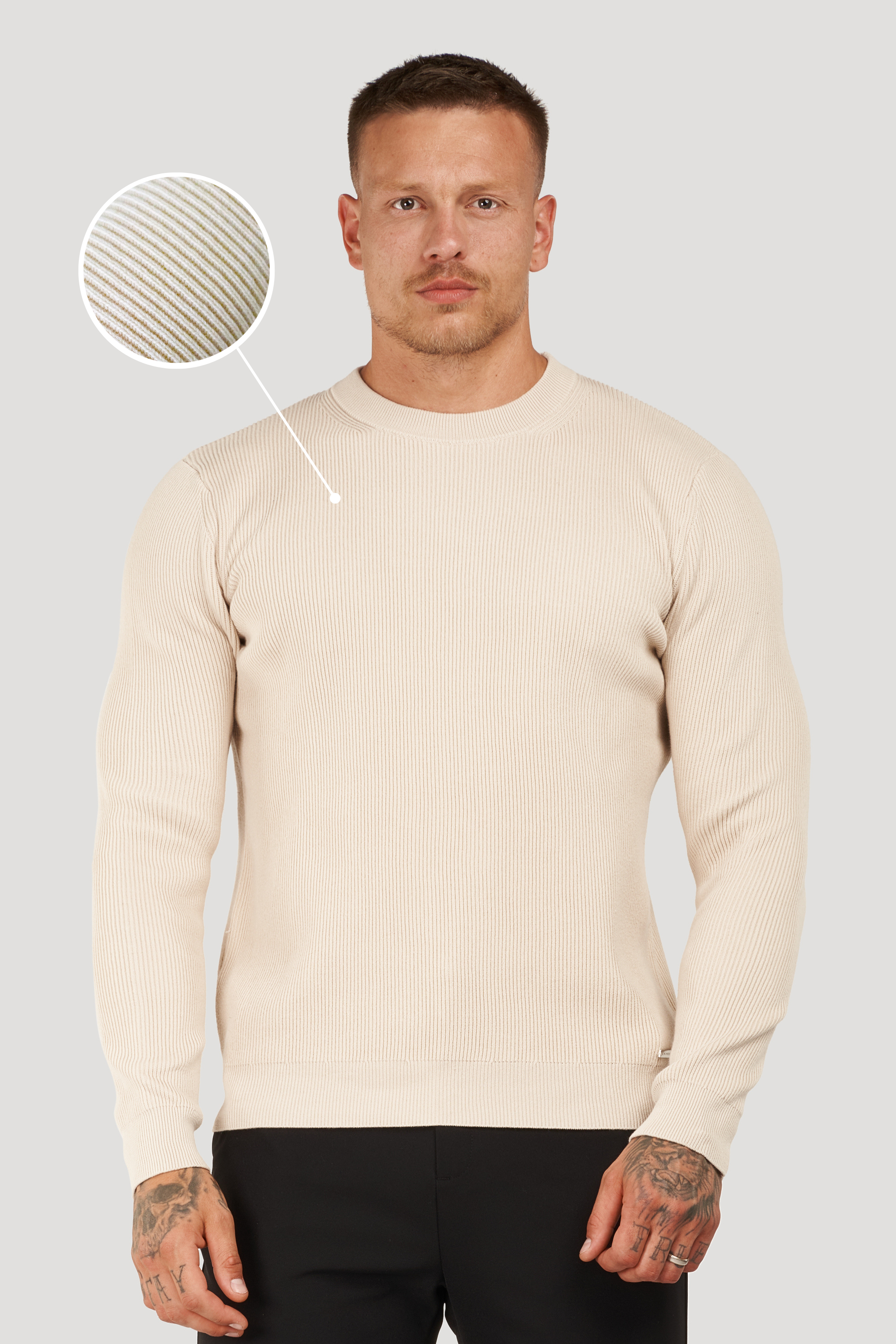 THE RENZO CREWNECK SWEATER - ICON. AMSTERDAM