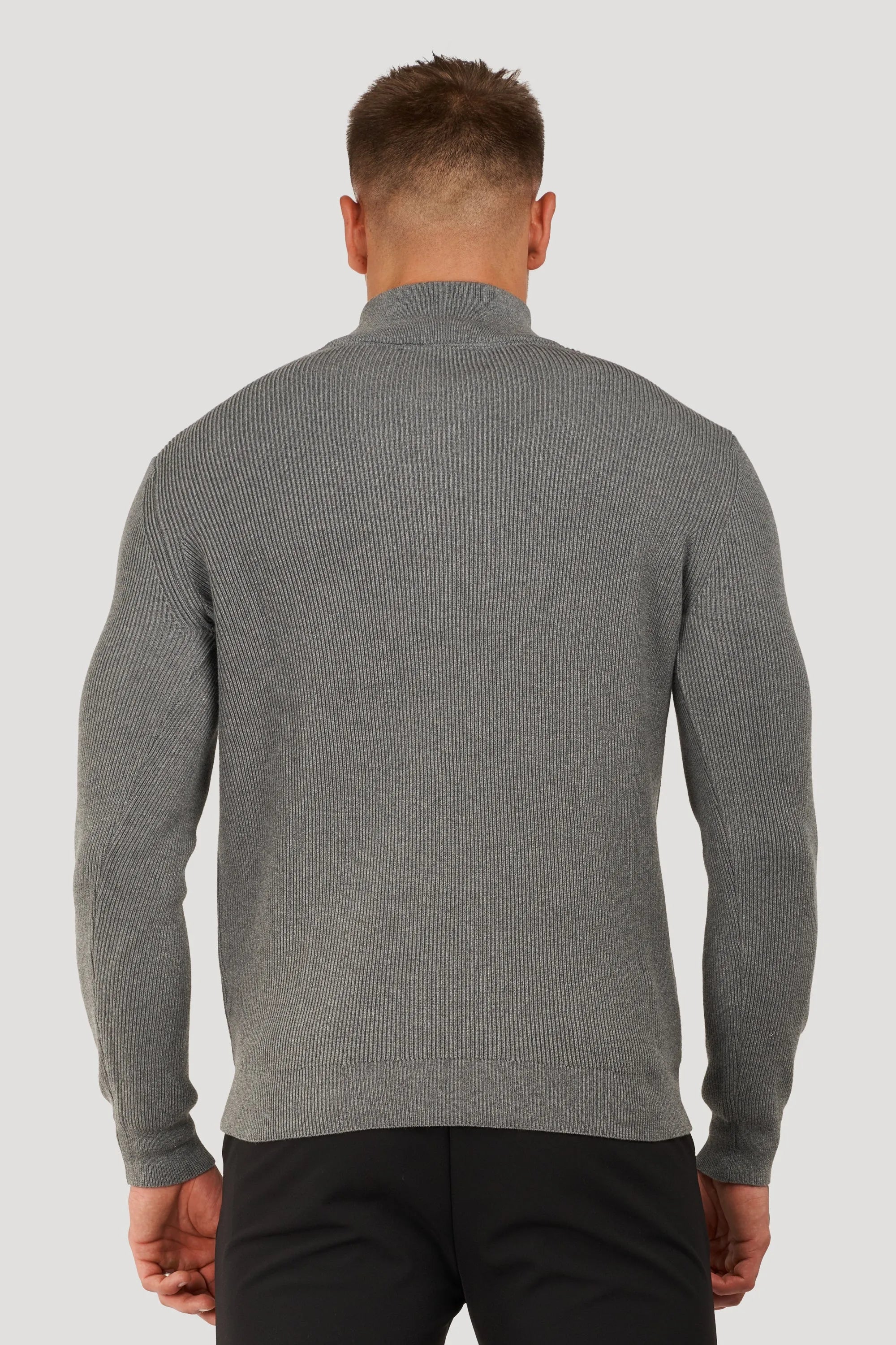 THE RENZO HALF ZIP SWEATER - ICON. AMSTERDAM