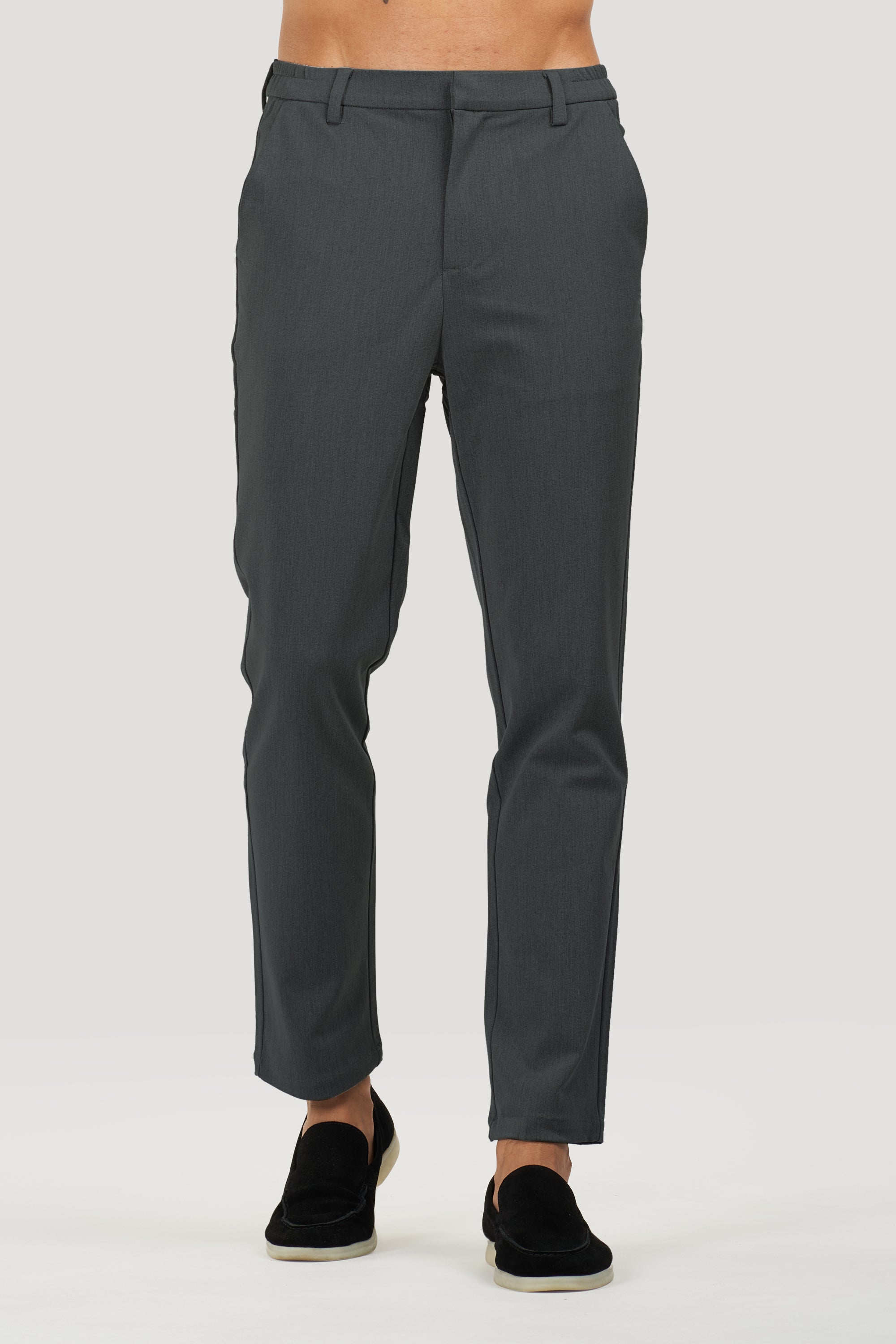 THE SILVIO TROUSERS - DARK GREY