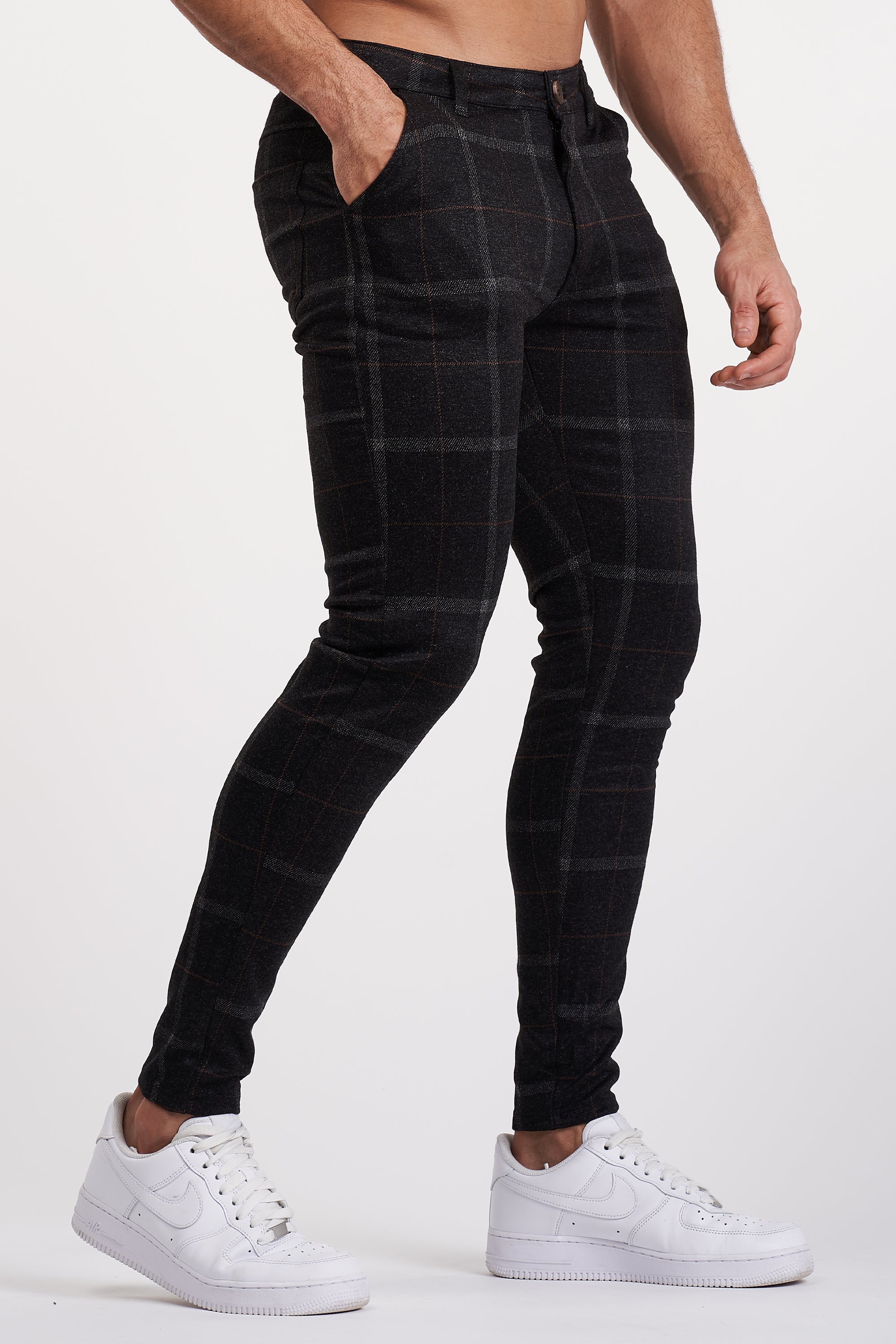 THE IZAYA TROUSERS - BLACK - ICON. AMSTERDAM